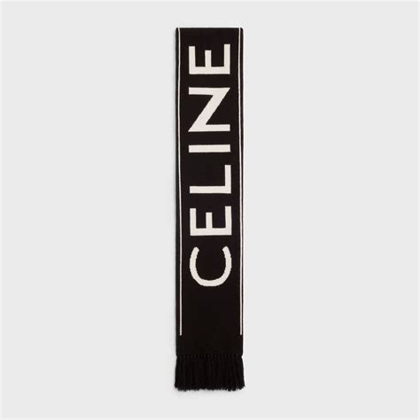 celine wool scarf